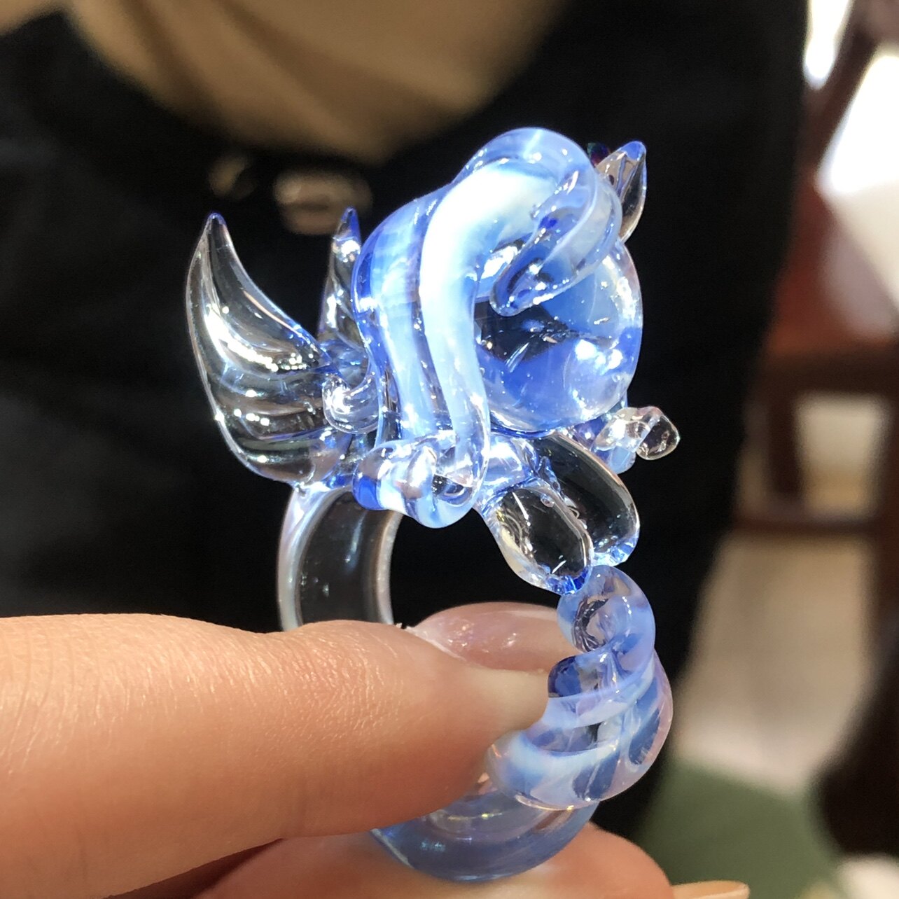 My Little Pony Snowdrop Ring – Winter Unicorn Statement Jewelry