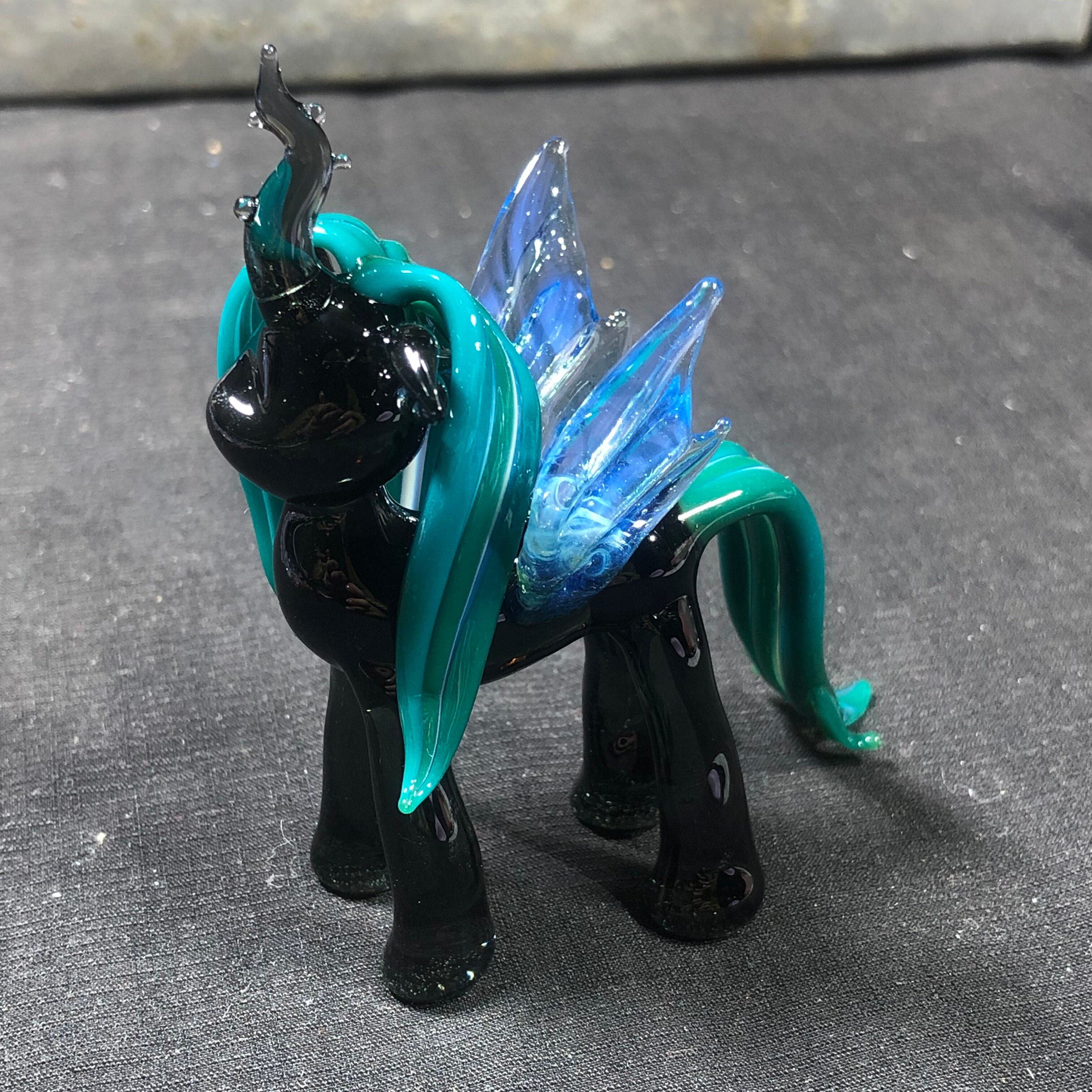 My Little Pony Queen Chrysalis Figure – Dark Changeling Queen Collectible Statue