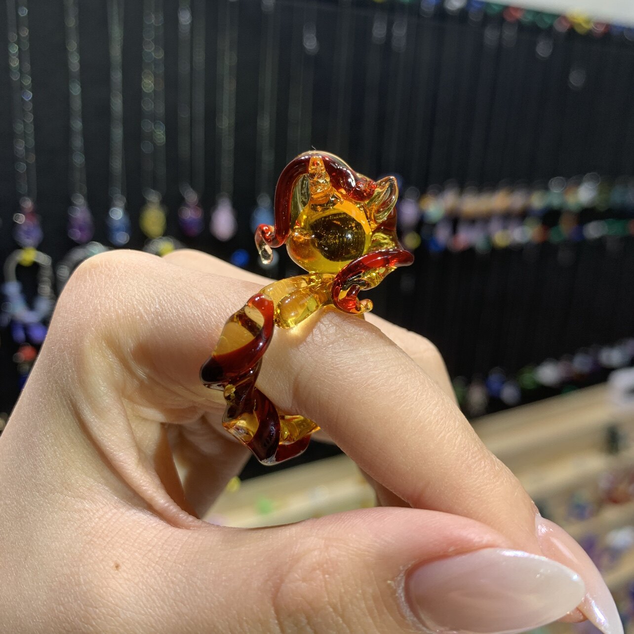 My Little Pony Sunset Shimmer Ring – Fiery Unicorn Statement Jewelry