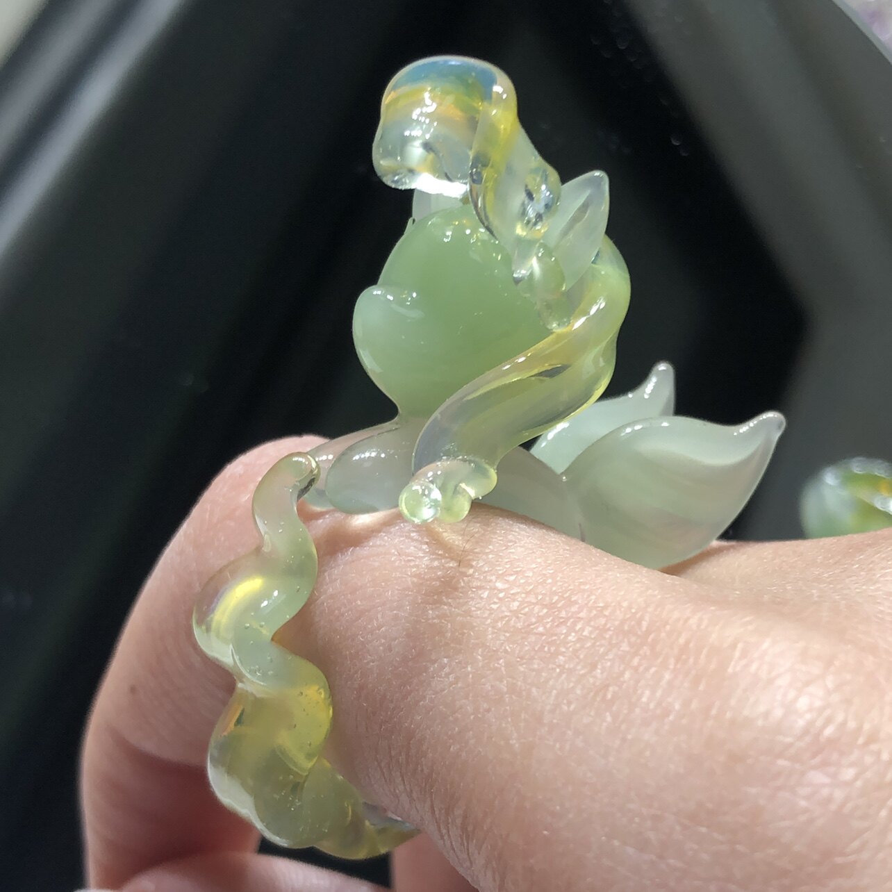 My Little Pony Vapor Trail Ring – Sky Blue Pegasus Statement Jewelry