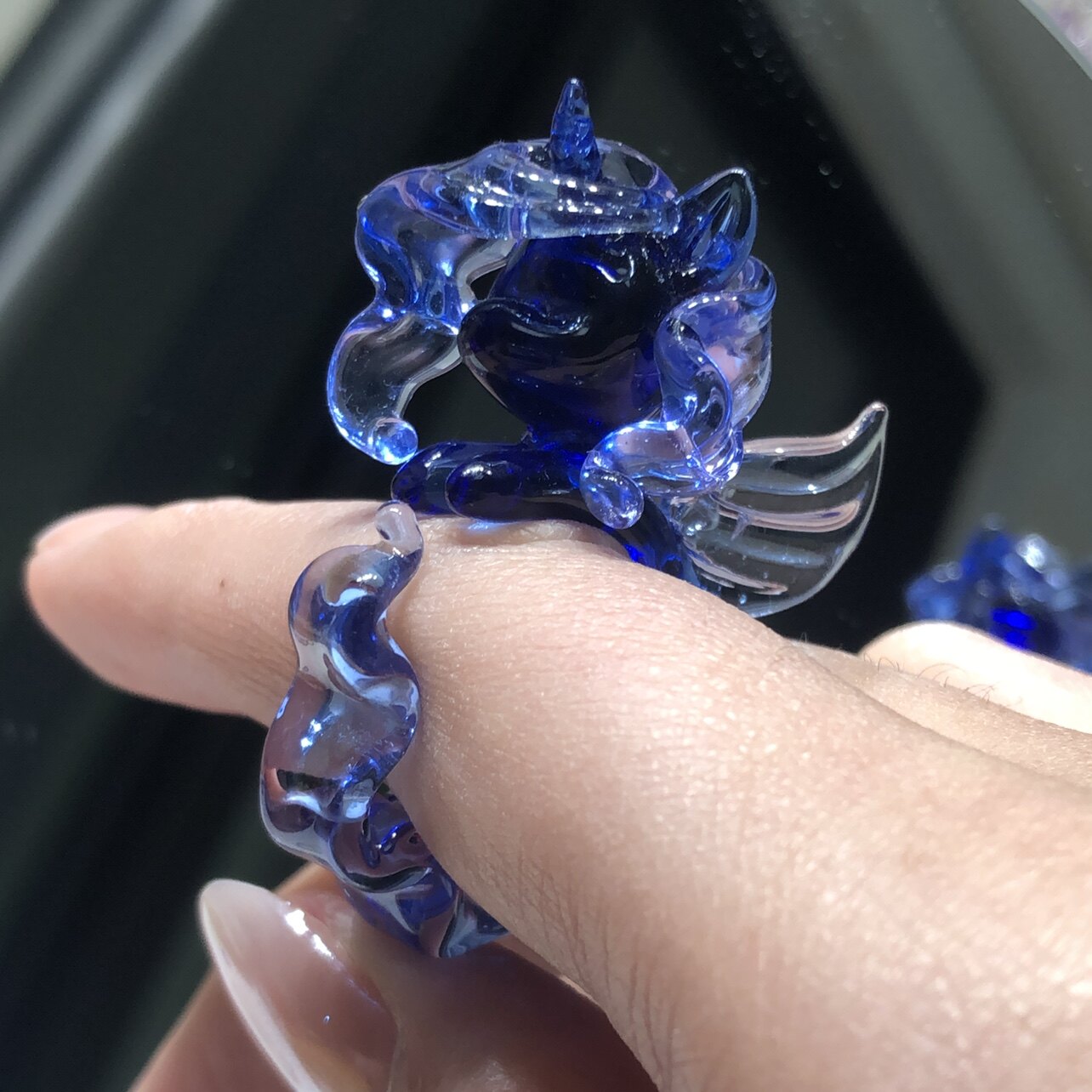 My Little Pony Princess Luna Ring – Night Alicorn Statement Jewelry