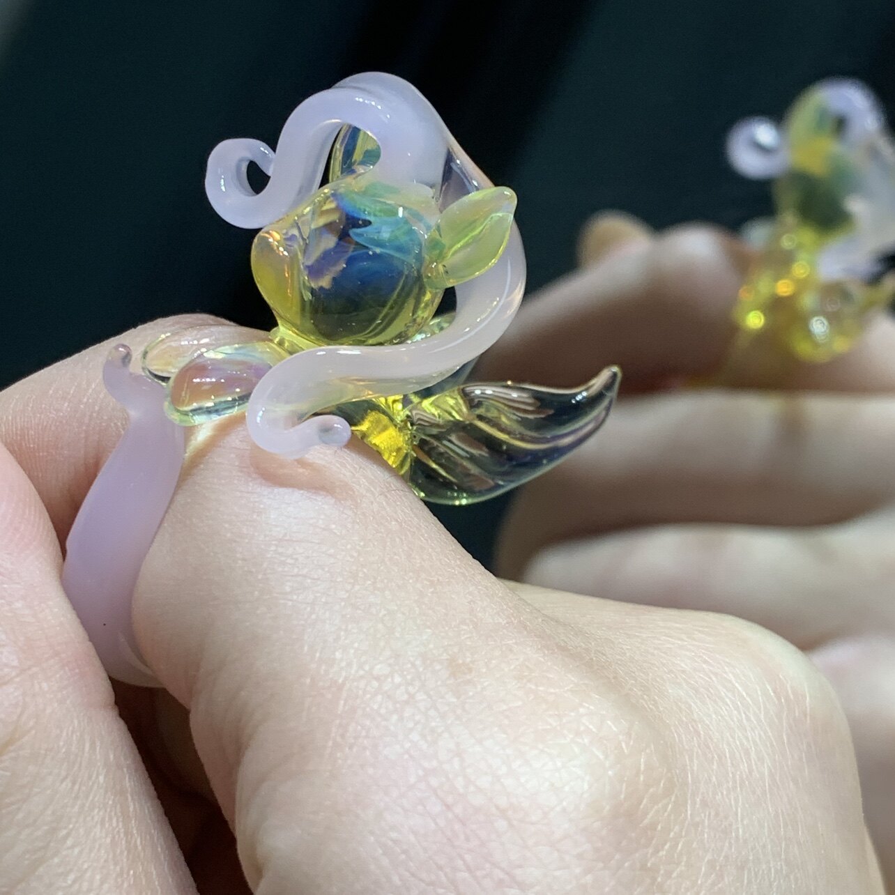 My Little Pony Fluttershy Ring – Cute Yellow Pegasus Statement Jewelry