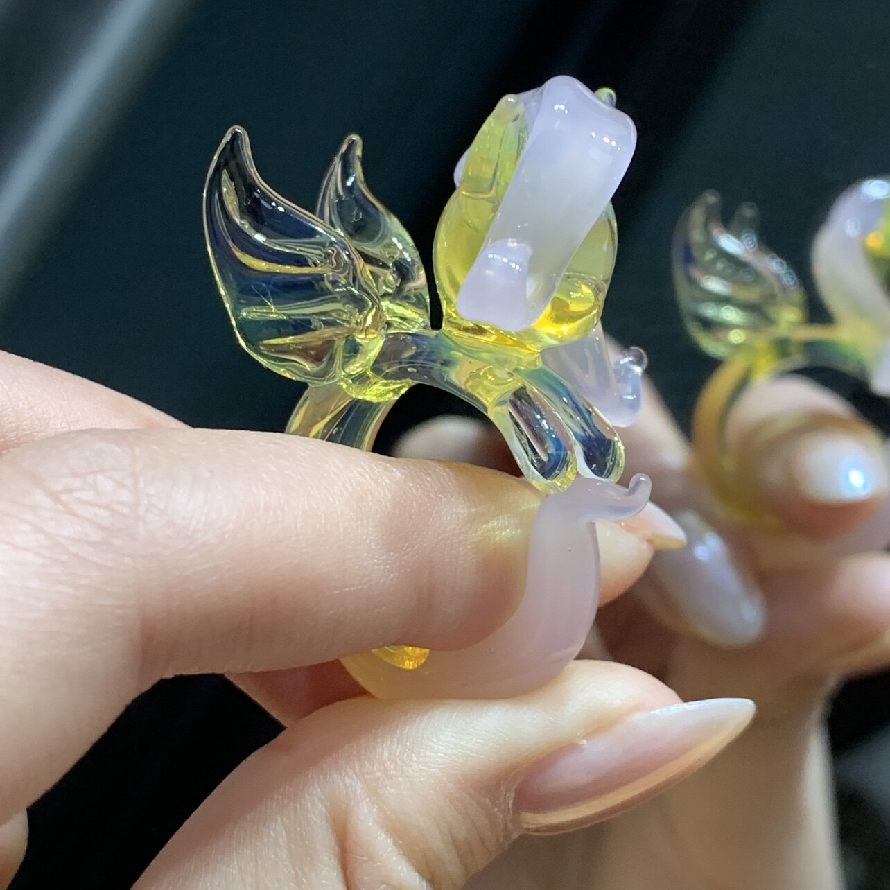 My Little Pony Fluttershy Ring – Cute Yellow Pegasus Statement Jewelry