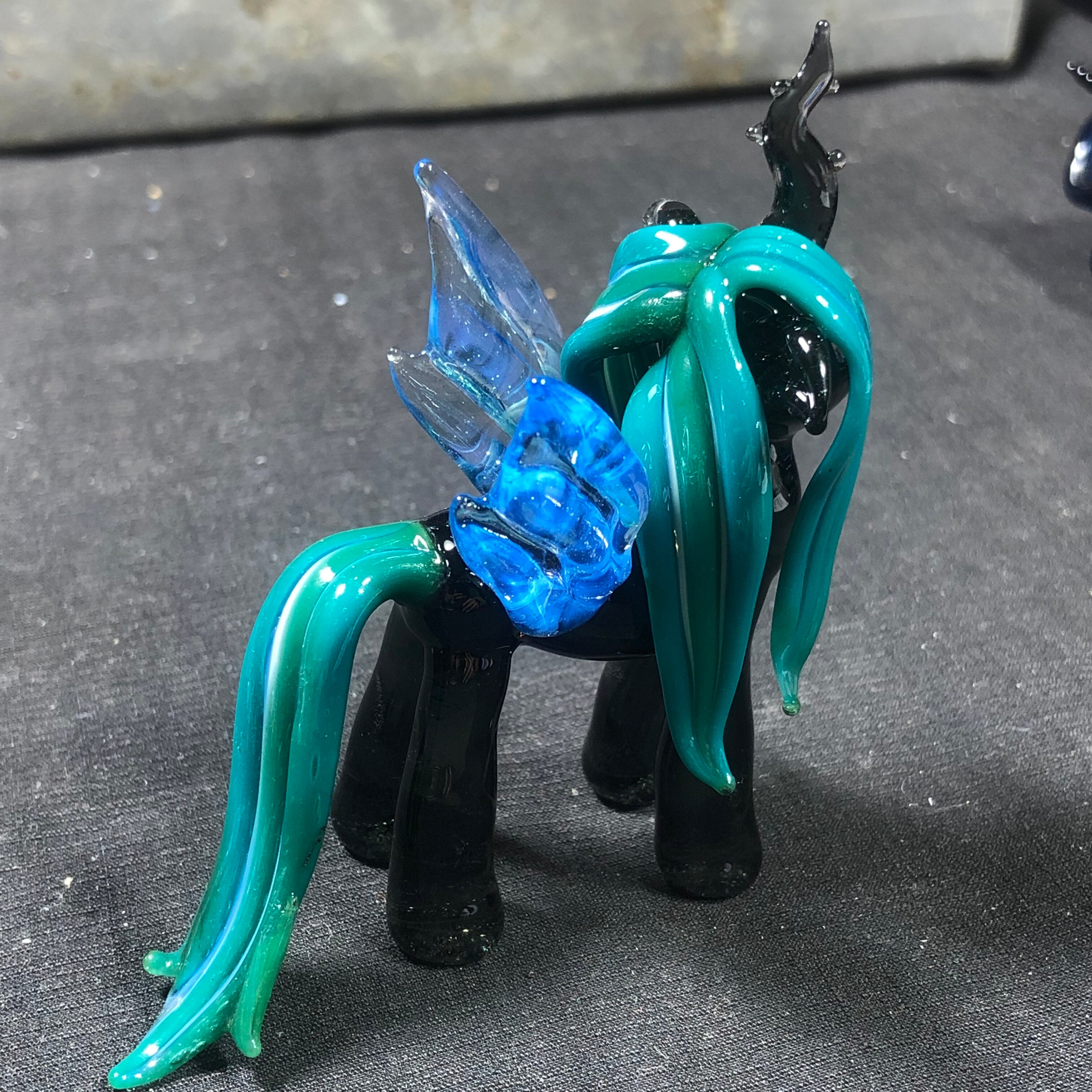 My Little Pony Queen Chrysalis Figure – Dark Changeling Queen Collectible Statue