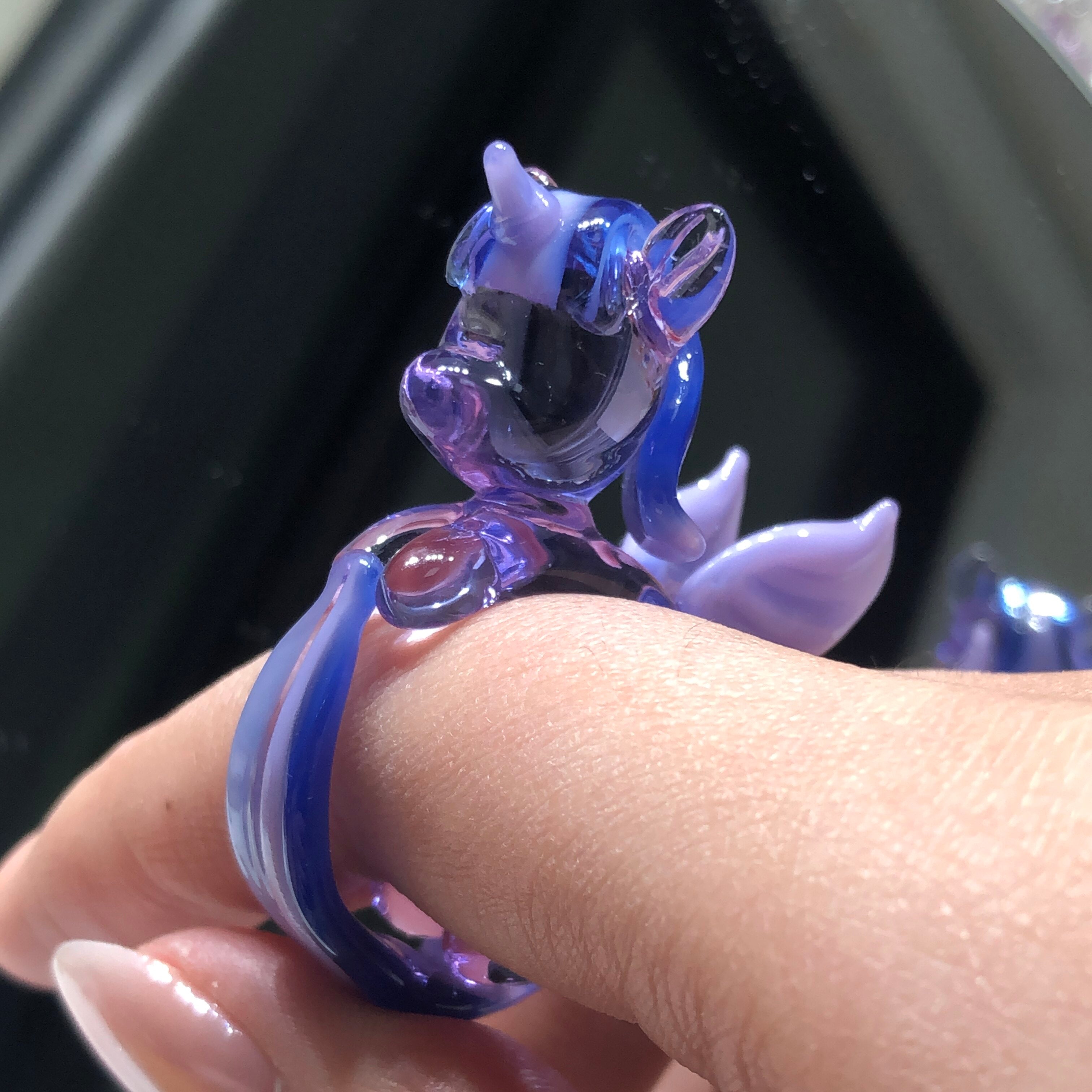 My Little Pony Twilight Sparkle Ring – Purple Alicorn Princess Statement Jewelry
