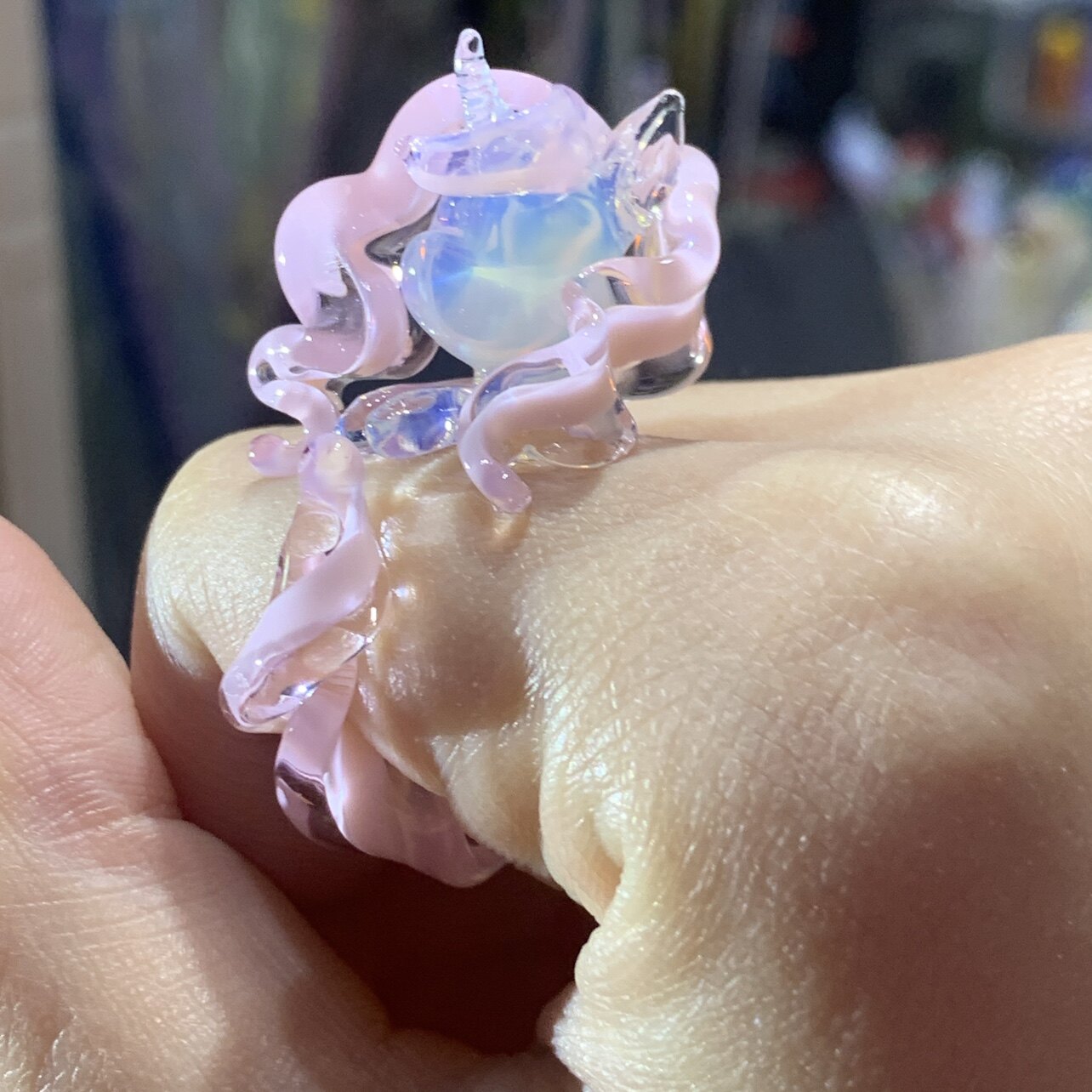 My Little Pony Fleur De Lis Ring – Royal Iris Floral Jewelry Ring Gift