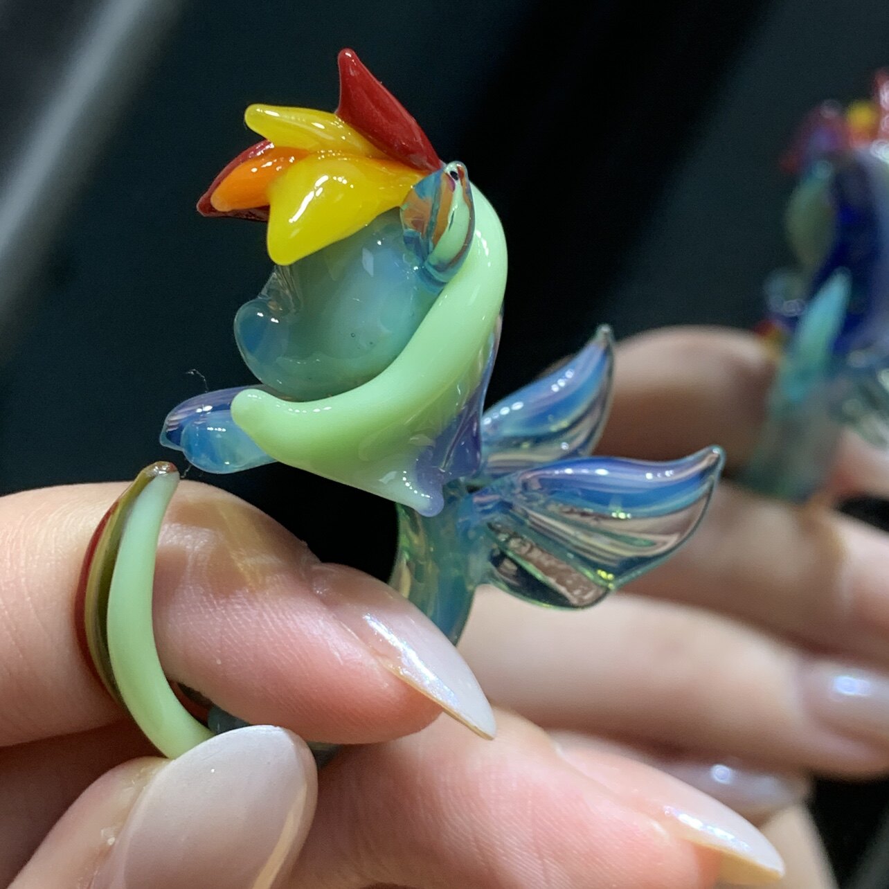 My Little Pony Rainbow Dash Ring – Colorful Pegasus Statement Jewelry