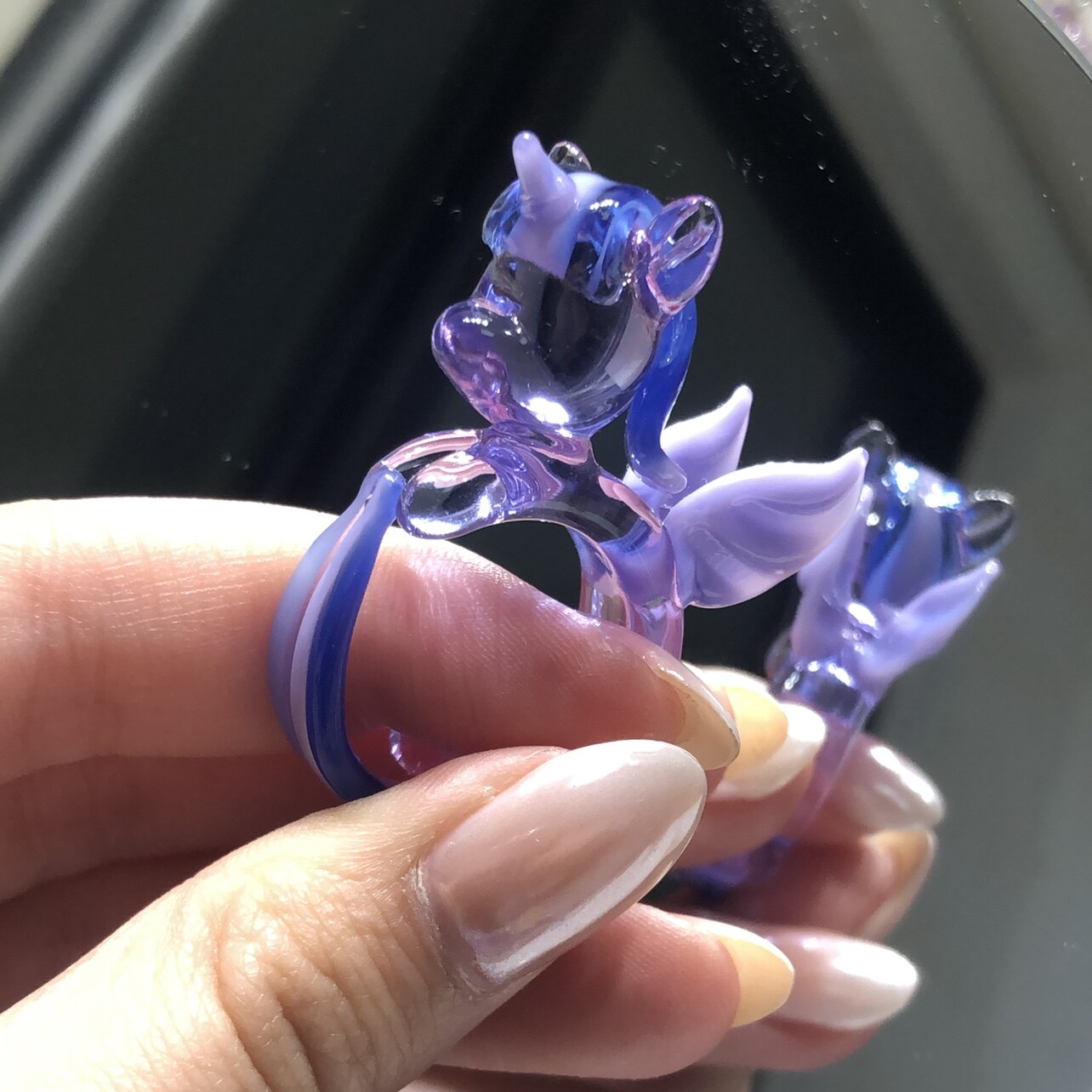 My Little Pony Twilight Sparkle Ring – Purple Alicorn Princess Statement Jewelry