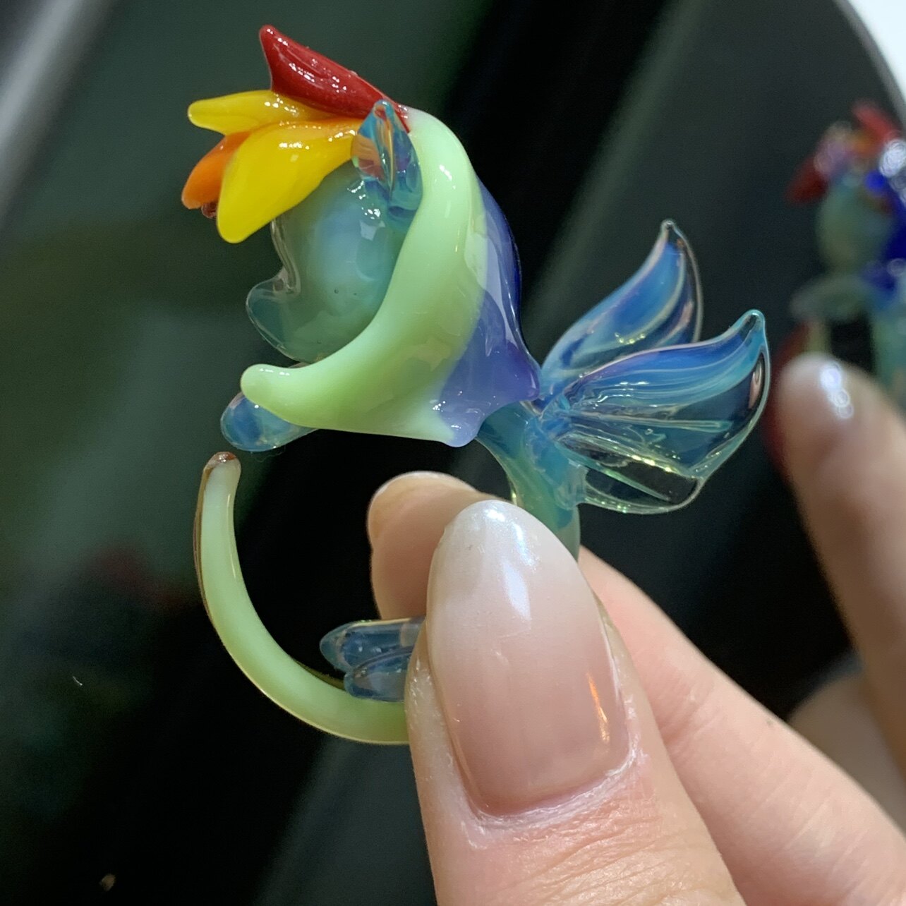 My Little Pony Rainbow Dash Ring – Colorful Pegasus Statement Jewelry
